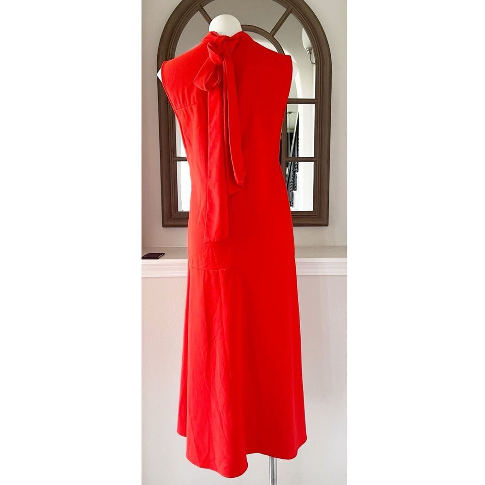 Victoria Beckham Back Tie Midi Shift Dress, Excellent, Size UK 6 US 2 - Picture 10 of 14